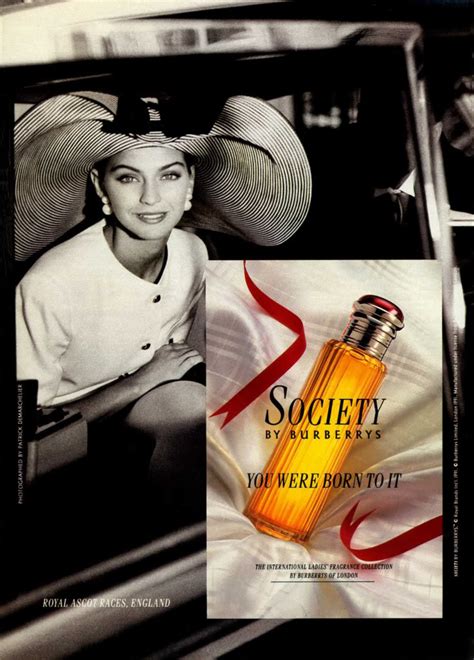 Society Burberry perfume .